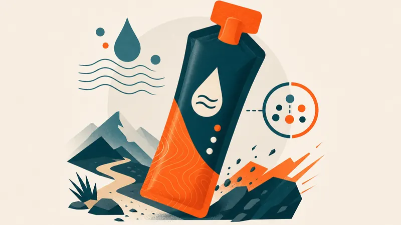 Illustration : Gel isotonique