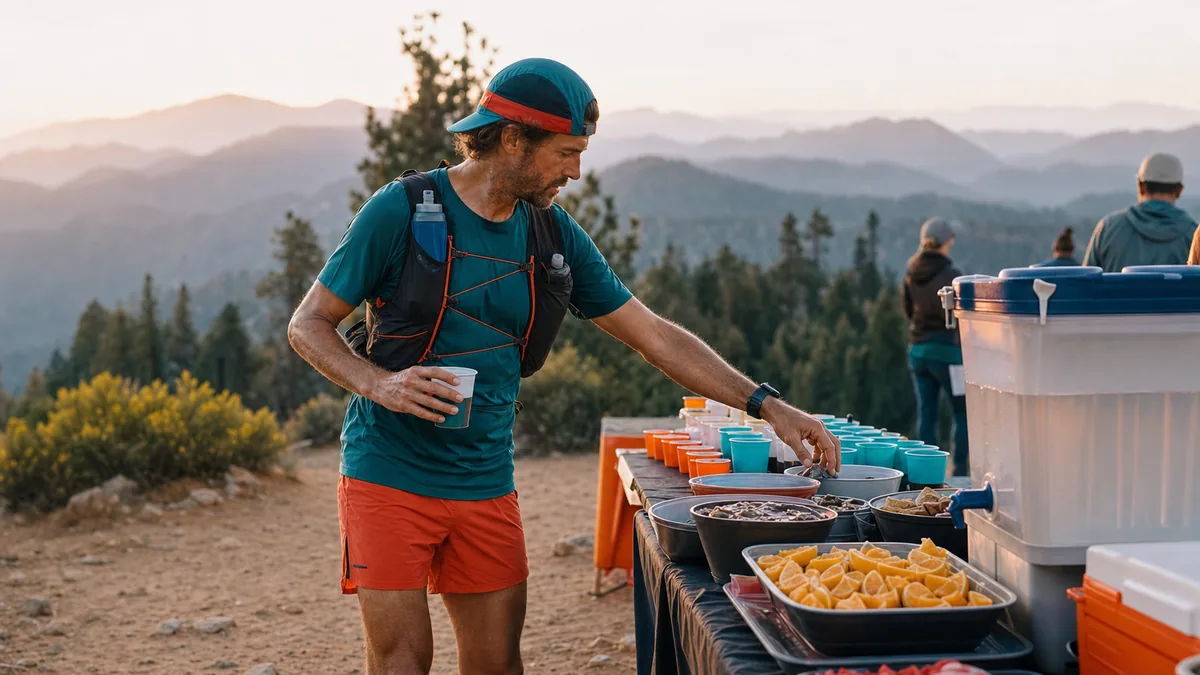 Nutrition d'un ultra de 50 km : ce qu'un préparateur endurance recommande heure par heure