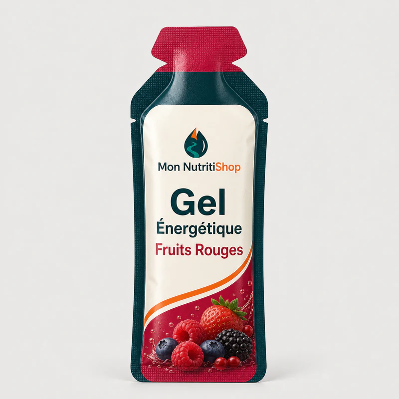 Gel Énergétique Mon NutritiShop Fruits Rouges